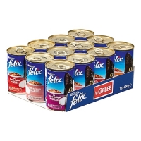 Netto  FELIX Katzenfutter Mix 400 g, 12er Pack