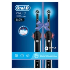 Elektrische Zahnbürste Pro2 2900 Black Edition Doppelpack 63.99 €