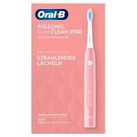 Rossmann Oral B Elektrische Zahnbürste Pulsonic Slim Clean 2000 Pink