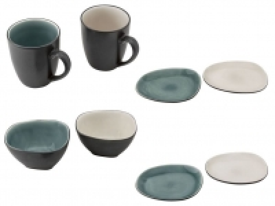 Wellco Steingut Kombiset Elements 8-tlg. 29.99 €