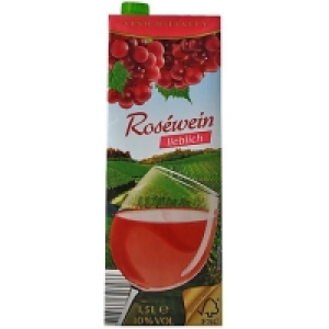 Netto  Italienischer Roséwein lieblich 10,0 % vol 1,5 Liter