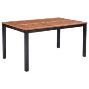 Gardiola Gartentisch - natur-schwarz - Akazie Mangium massiv 129.00 €