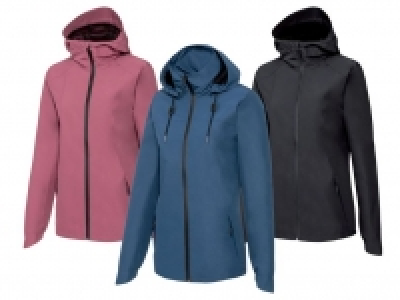 CRIVIT® Wetterjacke Damen, mit Reißverschlusstaschen