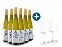 Lidl  6 x 0,75-l-Flasche Weinpaket Weingut Steitz vom Donnersberg Chardonnay