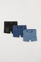 HM  3-Pack Jeansshorts Skinny Fit