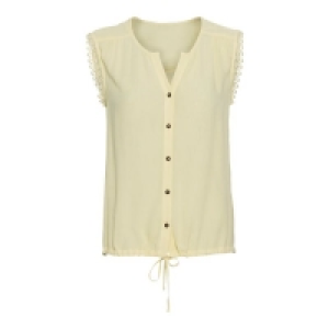 Damen-Bluse mit Spitze und Schnürung 7.99 €