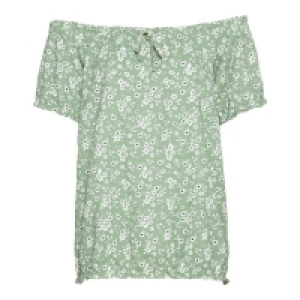 Damen-T-Shirt mit Carmen-Ausschnitt 7.99 €