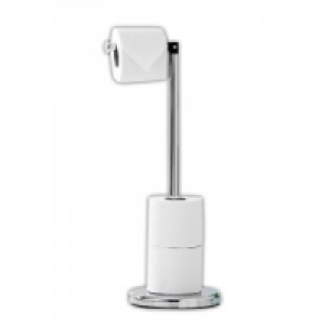 Norma Badkomfort Stand-WC-Rollenhalter 2in1