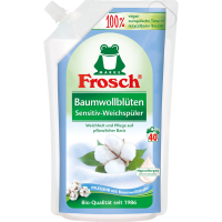 Rossmann Frosch Baumwollblüten Sensitiv Weichspüler 40 WL