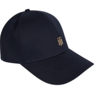 Tommy Hilfiger Cap, uni, mittiges Emblem, für Damen