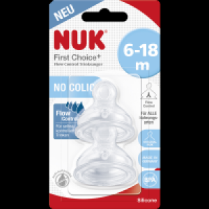 Nuk Flow Control Trinksauger First Coice+ 6-18 Monate