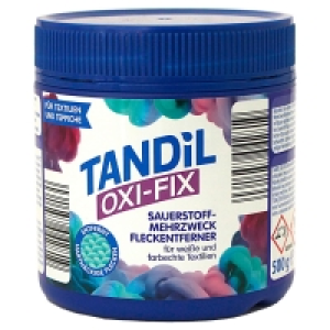 Aldi S&uuml;d  TANDIL OXI-FIX Mehrzweck-Fleckentferner 500 g