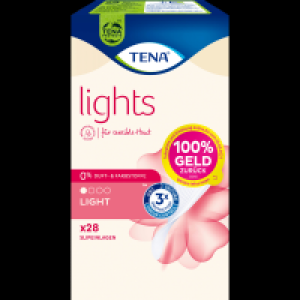 Tena lights Slipeinlagen light