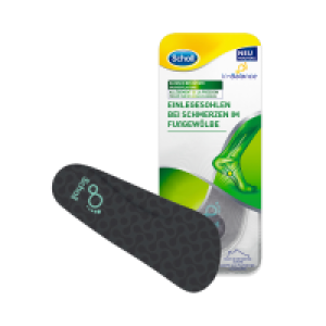 Rossmann Scholl In-Balance Einlegesohlen bei schmerzenden Fussgewölbe Größe S (37-39,5