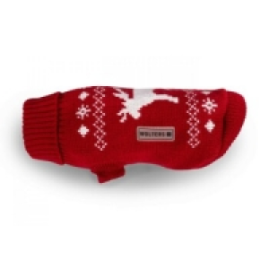 Wolters Strickpulli Elch Rot 20 cm