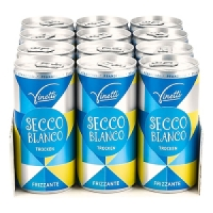 Vinetti Secco Bianco Frizzante 10,0 % vol 200 ml, 12er Pack 6.94 €
