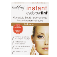 Rossmann Godefroy Instant Eyebrow Tint Komplett-Set für permanente Augenbauen-Färbung he