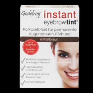 Rossmann Godefroy Instant Eyebrow Tint Komplett-Set für permanente Augenbauen-Färbung mi