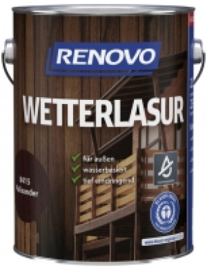 Wetterlasur, für außen, 2,5 l, Palisander, seidenglänzend