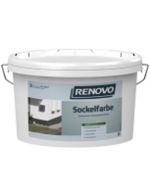 Sockelfarbe, ca. 6 - 7,6 m²/l, dunkelbraun, matt, 5 l