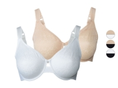 Lidl Esmara® Lingerie ESMARA® Lingerie ESMARA® Minimizer-BHs Damen, 2 Stück, gemouldete Cups