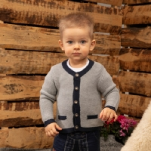 NKD  Baby-Jungen-Strickjacke in traditioneller Optik