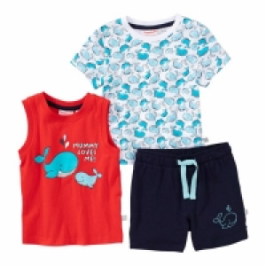 NKD  Baby-Jungen-Set mit Meeresbewohnern, 3-teilig