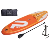 Roller  Stand-Up-Paddle Board - orange - aufblasbar