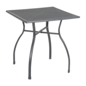 Gardiola Metalltisch - eisengrau - 70x70 cm