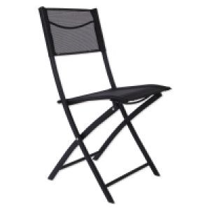 Gardiola Klappstuhl - schwarz - mit Textilene 16.00 €