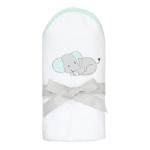 Baby-Kapuzenhandtuch mit Elefanten-Applikation 4.47 €