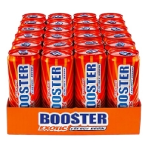 Booster Energy Drink Exotic 0,33 Liter Dose, 24er Pack 9.99 €