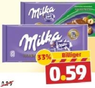 MILKA Schokolade 0.59 €