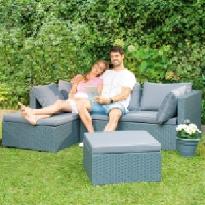 Gardiola Lounge Sitzgruppe - grau - inklusive Kissen 279.00 €