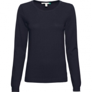Esprit Pullover, Feinstrick, Langarm, Rundhalsausschnitt, für Damen