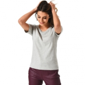 K|town T-Shirt, Rundhals, unifarben, Kurzarm, für Damen
