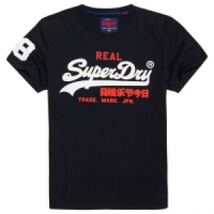Superdry T-Shirt, Rundhals, Print, für Herren