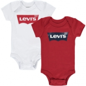 Levis® Bodys, 2er-Pack, Baumwolle, für Babys