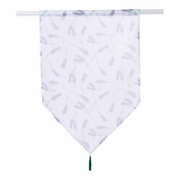 NKD  Kurzgardine mit traumhaftem Lavendel-Muster, ca. 60x90cm