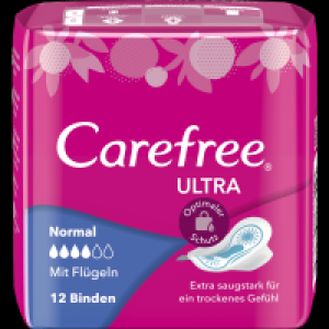 Rossmann Carefree Binden ultra normal mit Flügeln