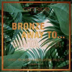 Rossmann Catrice Bronze Away To... Baked Bronzing & Highlighting Palette C01