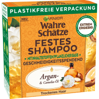 Rossmann Garnier Wahre Schätze Festes Shampoo Argan- & Camelia-Öl