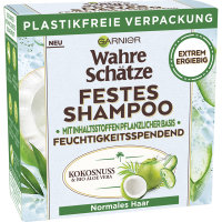 Rossmann Garnier Wahre Schätze Festes Shampoo Kokosnuss & Bio Aloe Vera