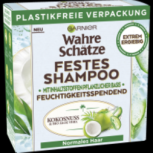 Garnier Wahre Schätze Festes Shampoo Kokosnuss & Bio Aloe Vera