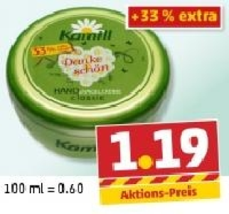 KAMILL Hand & Nagel Creme Classic 1.19 €