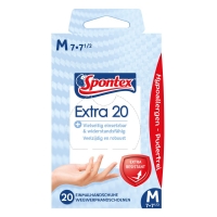 Aldi Süd  SPONTEX® Einmalhandschuhe Extra 20, 20er-Packung