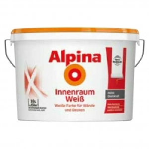 Alpina Wandfarbe Innenraumweiß 29.95 €