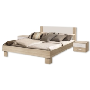 Bettanlage - Sonoma Eiche-weiß - 180x200 cm 119.00 €