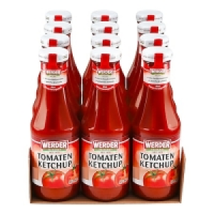 Werder Tomatenketchup 450 ml, 12er Pack 12.38 €
