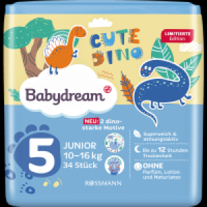 Babydream Windeln Größe 5 Junior, 10-16 kg